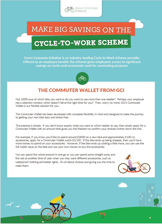 Green Commute Initiative Commuter Wallet Briefing Pack